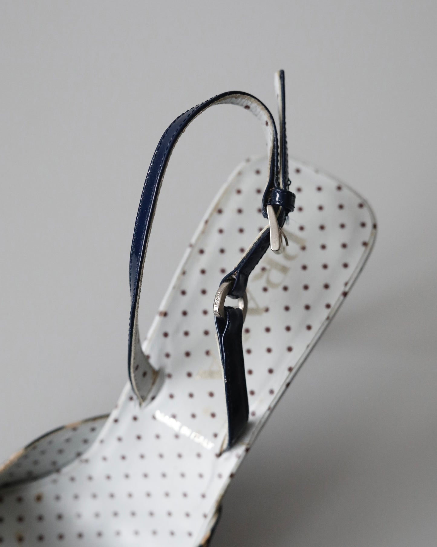 Spring 2000 Prada heart print slingbacks