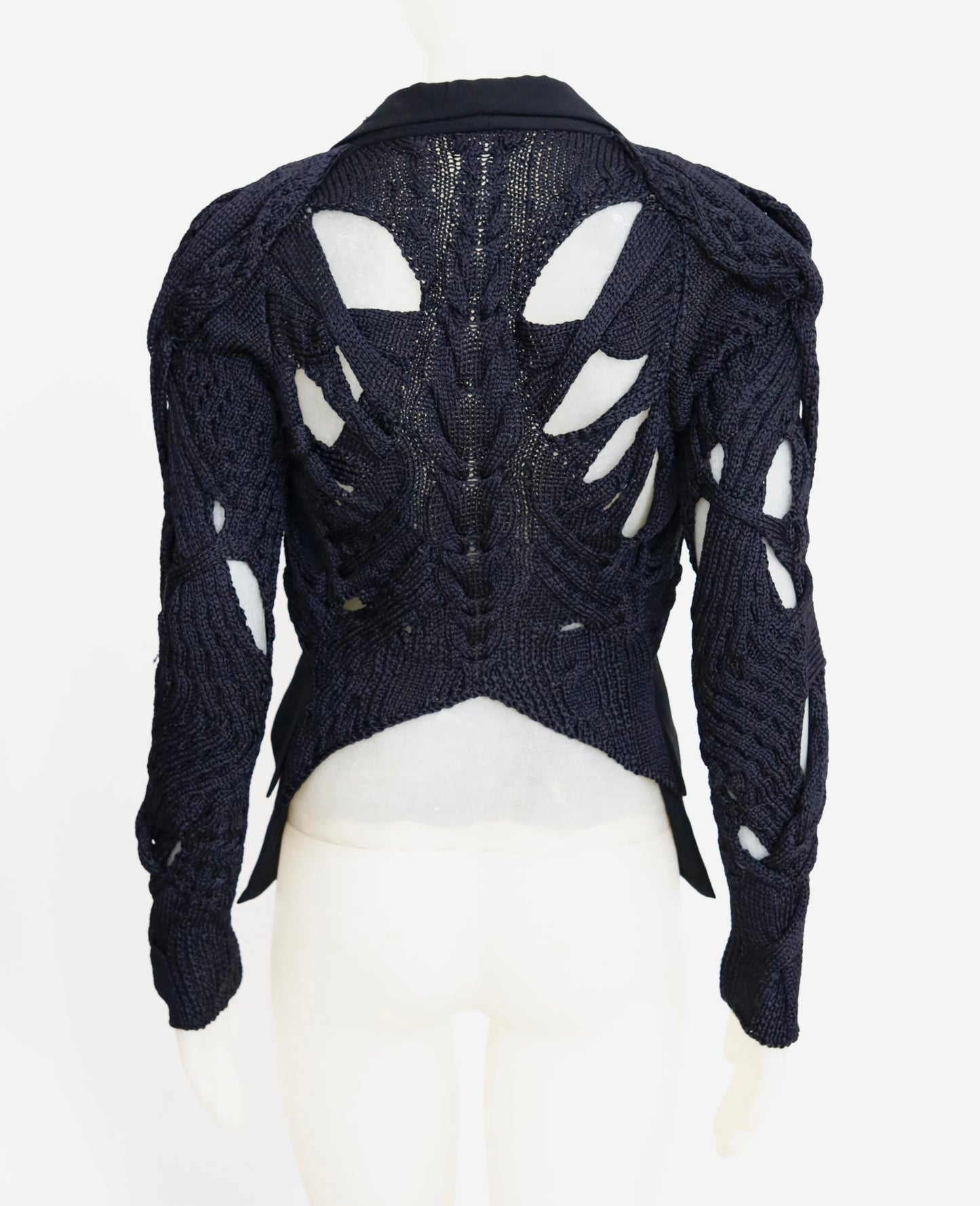 SS 1991 John Galliano Cut Out Jacket