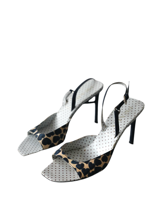 Spring 2000 Prada heart print slingbacks