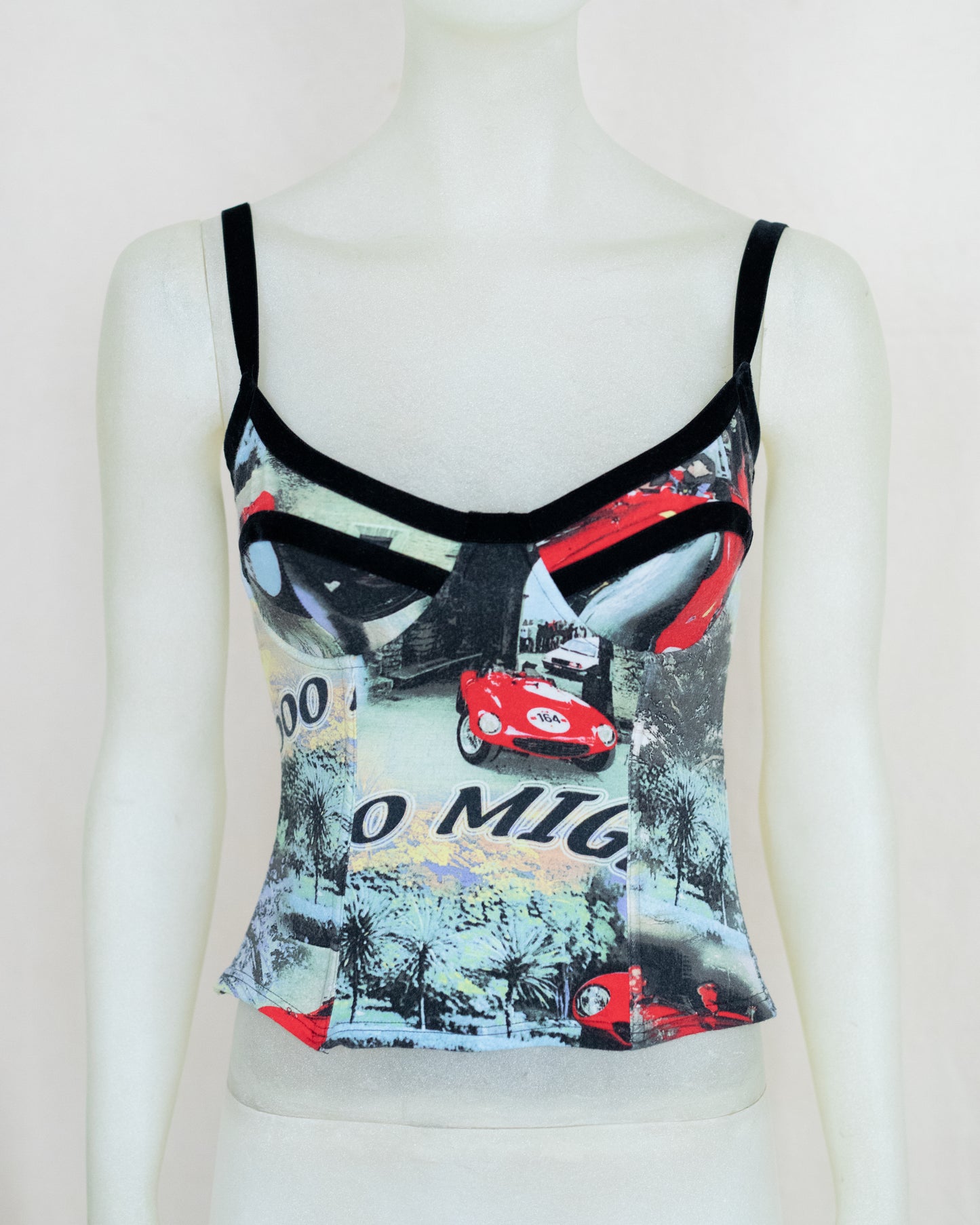 Mille Miglia Car Racing Corset