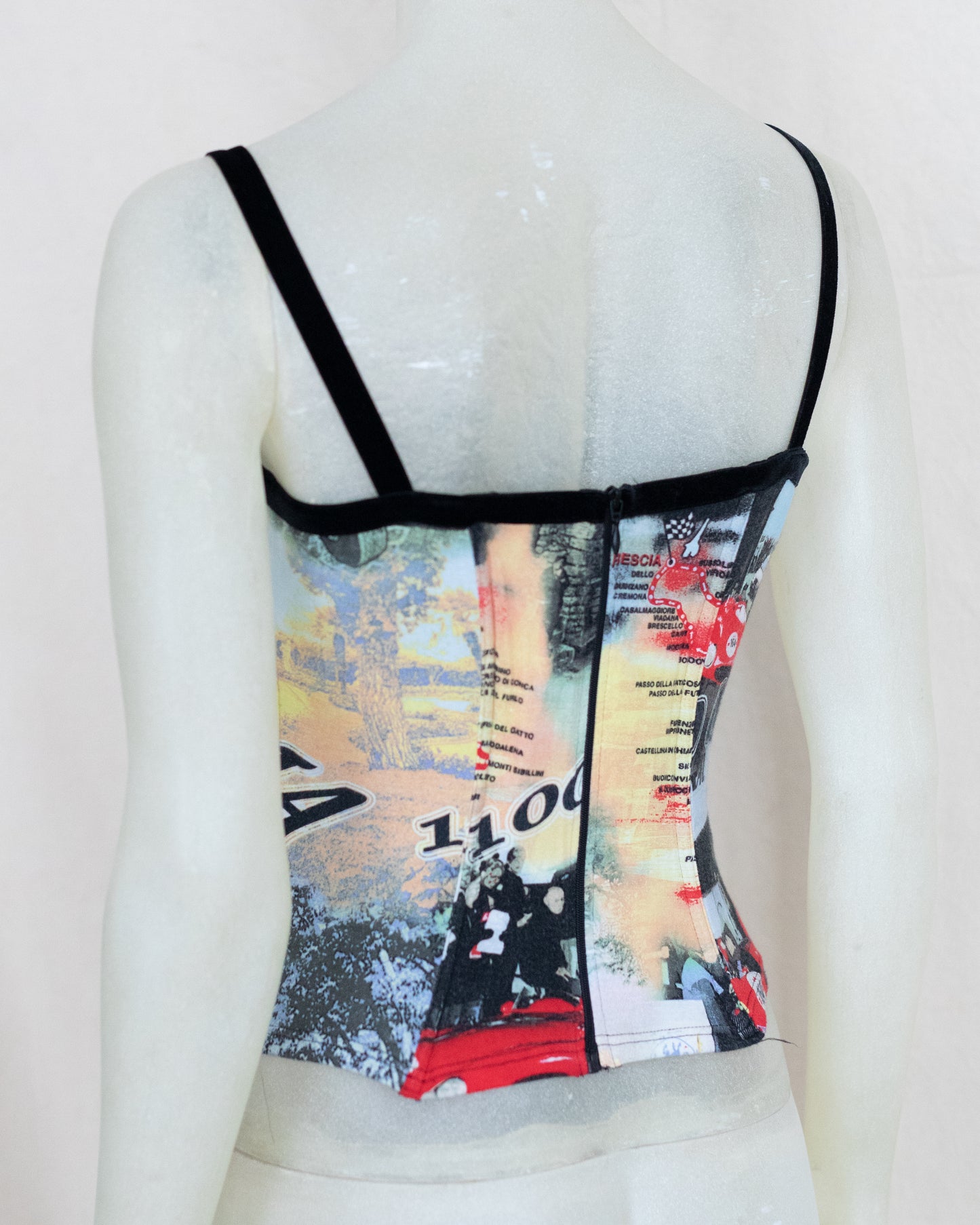 Mille Miglia Car Racing Corset