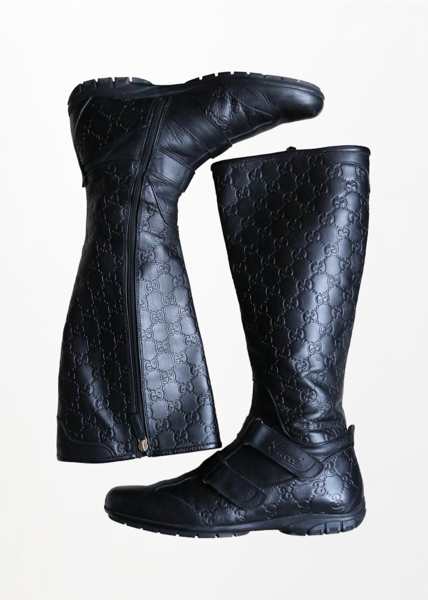 Gucci Monogramm Knee-high boot