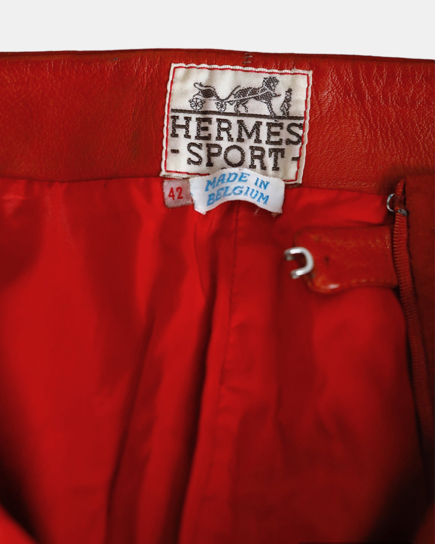 Hermes Velour flared Trousers