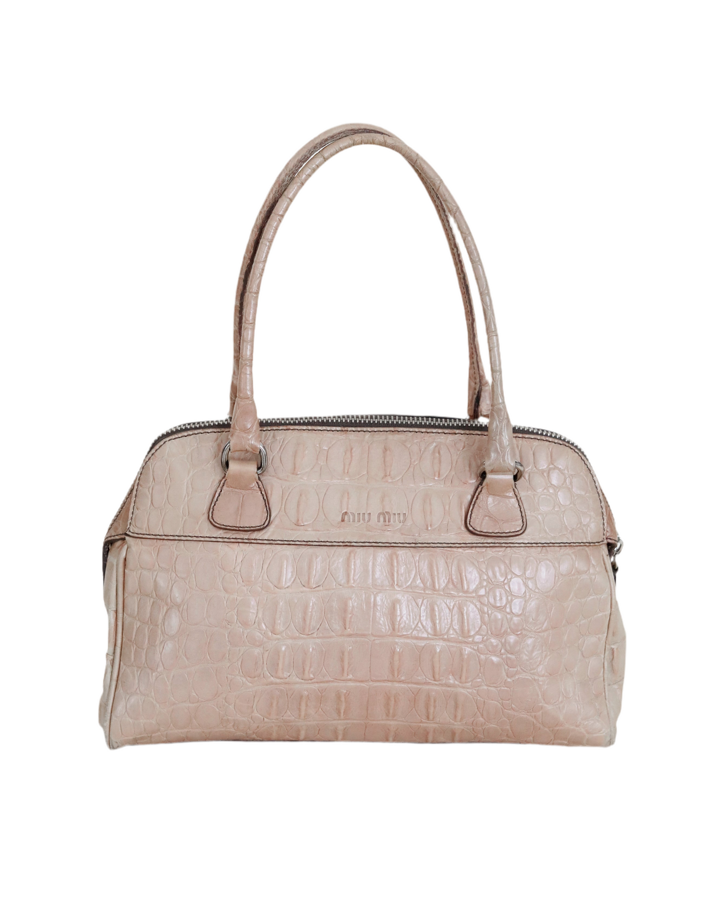 Miu Miu crocodile embossed Bag