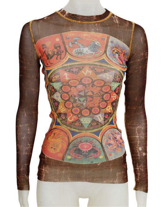 90ies Jean Paul Gaultier Zodiac Sign Shirt