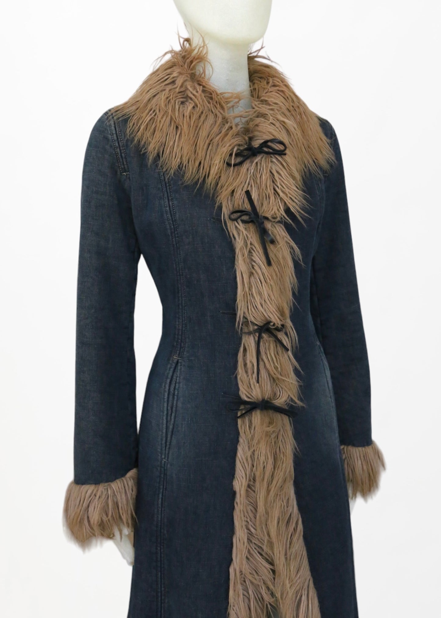 Iconic 2000s Miss Sixty Afghan Coat