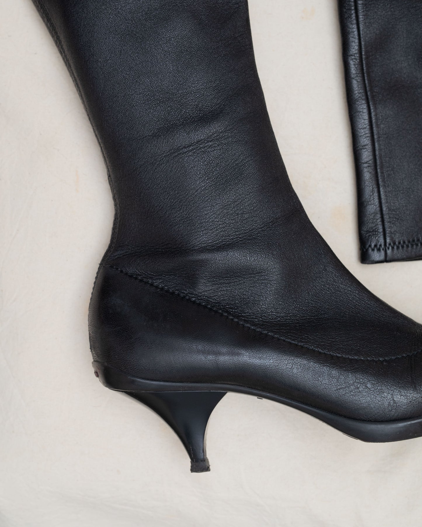 Miu Miu Leather Sock Boot