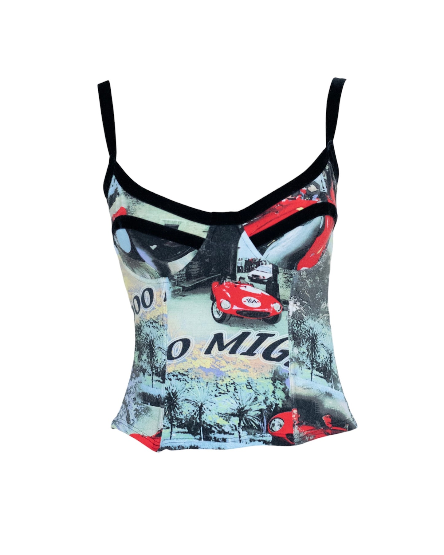 Mille Miglia Car Racing Corset