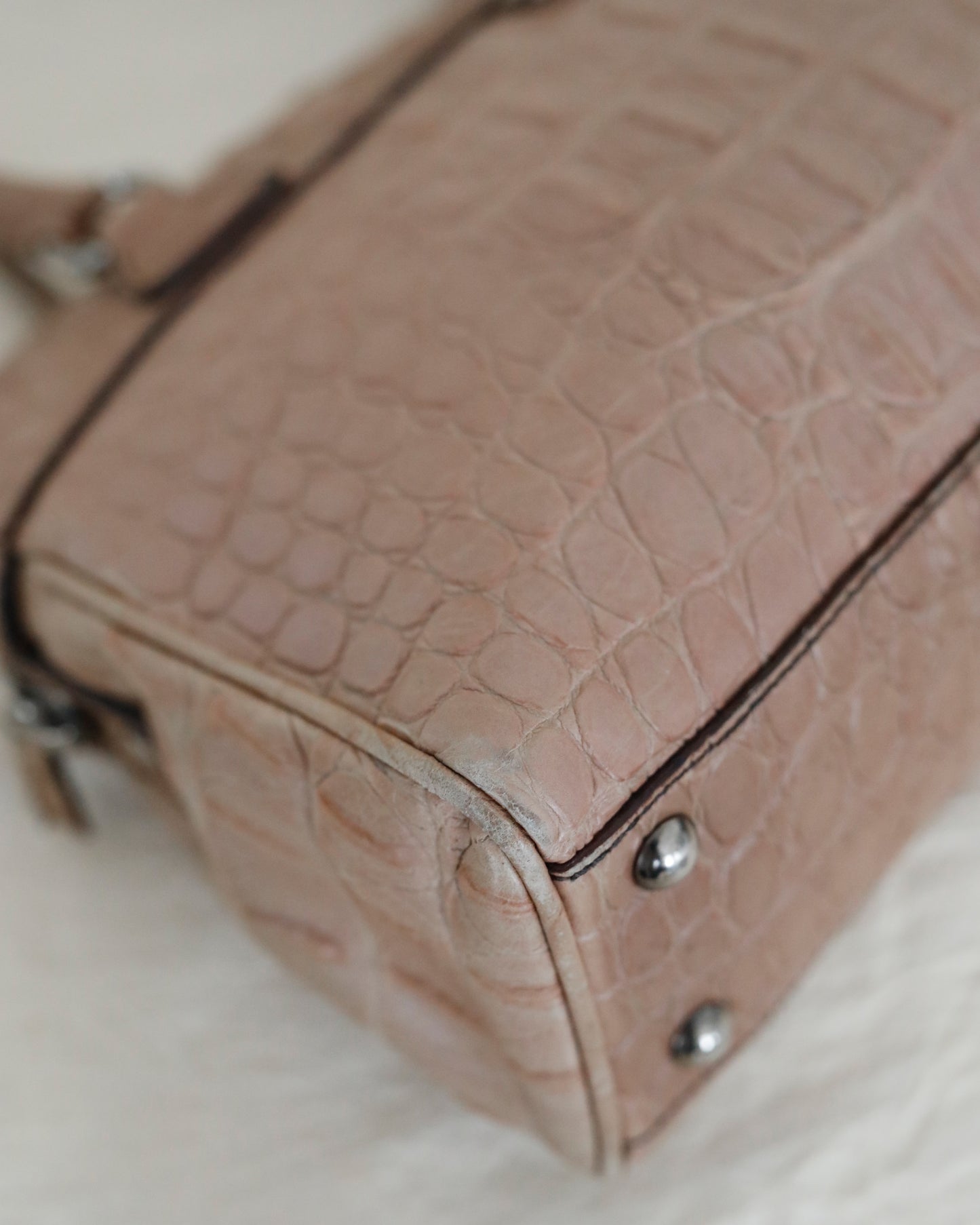 Miu Miu crocodile embossed Bag