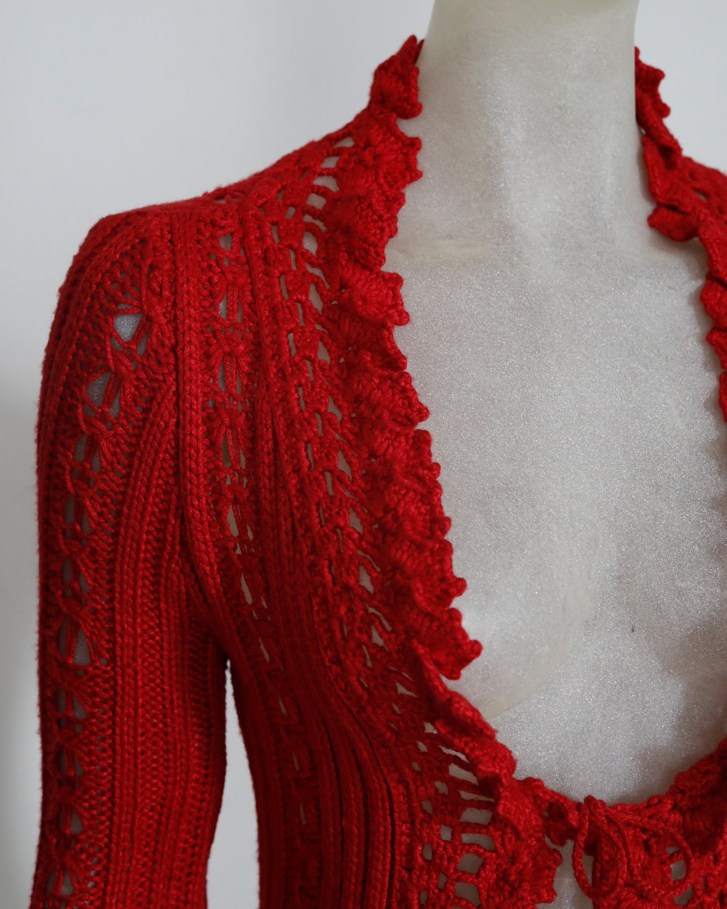 SS 2004 Chanel crocheted top